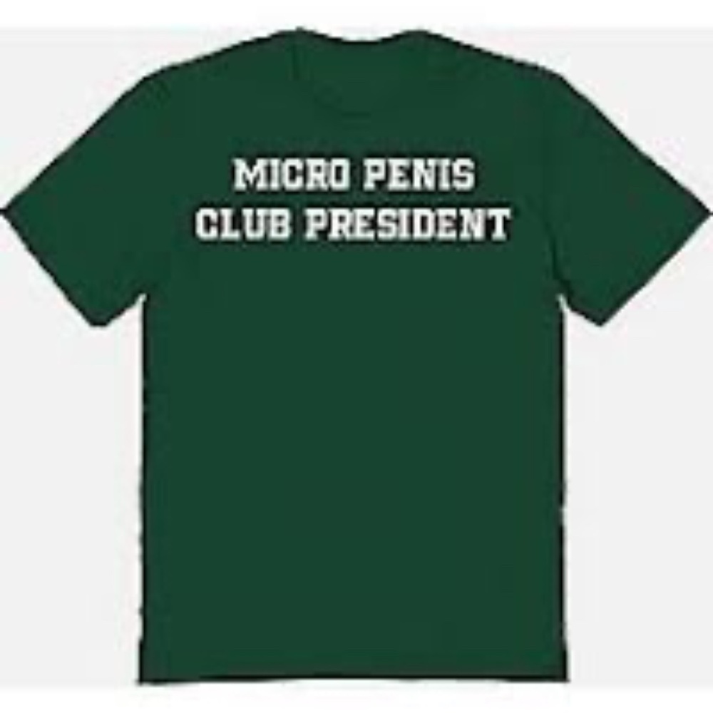 Danny Duncan Mirco Penis Club President Shirt size small
